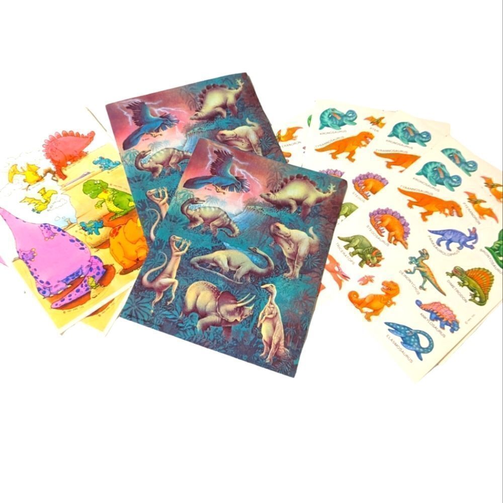 Vintage lot of dinosaur 🦕 stickers